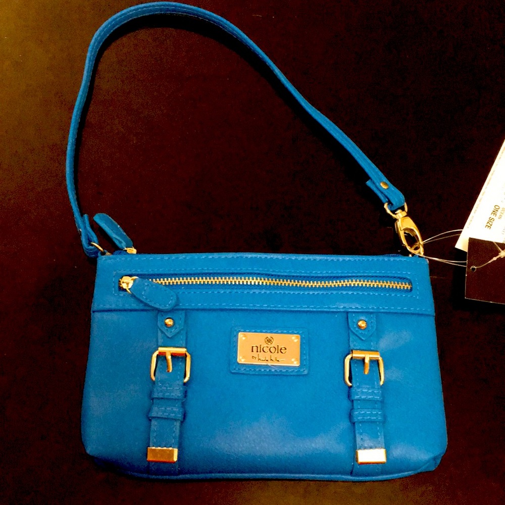 Blue Wristlet